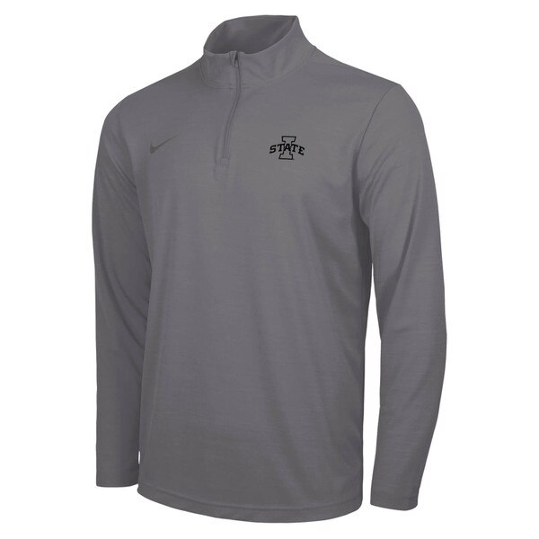 Nike I-State Gray Intensity Quarter Zip vendor image